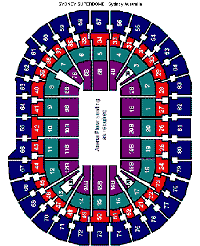 no superdome seating chart